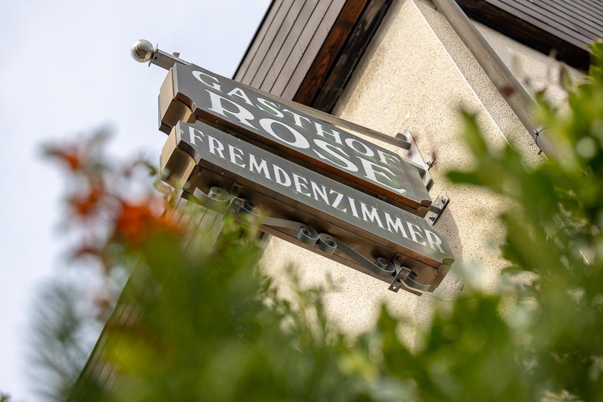 Hotel Gasthof Rose Reutlingen Exterior foto